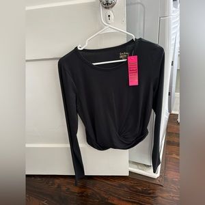 Lilly Pulitzer Luxletic knotted crop top